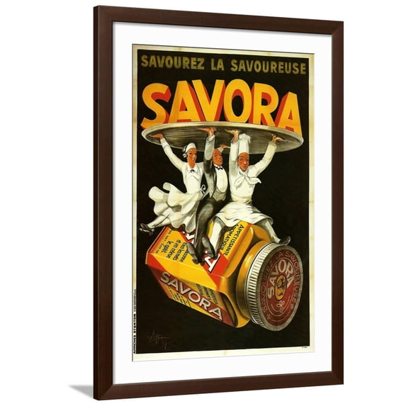Savora Waiters Framed Giclee Print by Unknown, 24" x 36", Sold by Art.com