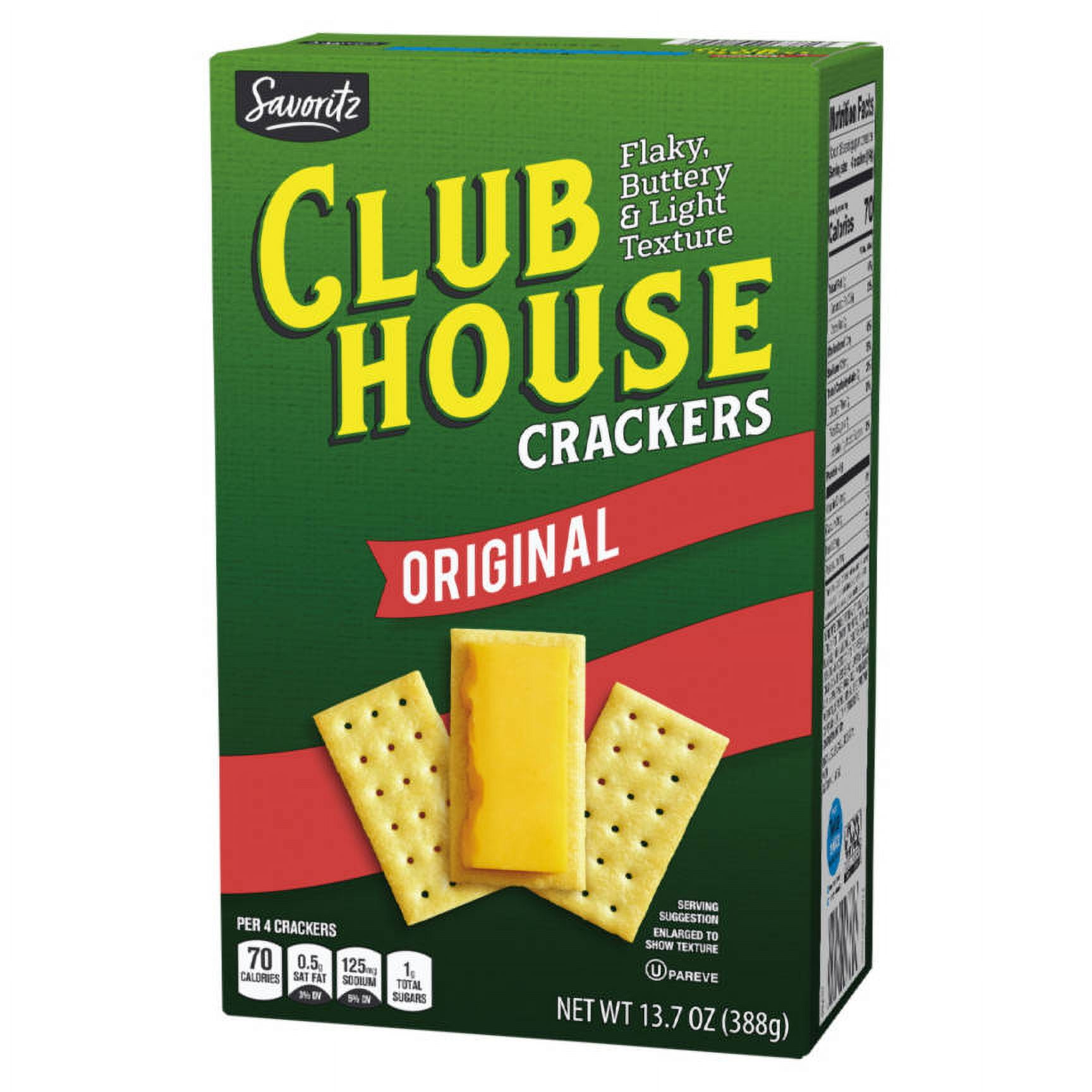 Savoritz Clubhouse Crackers, 13.7 oz
