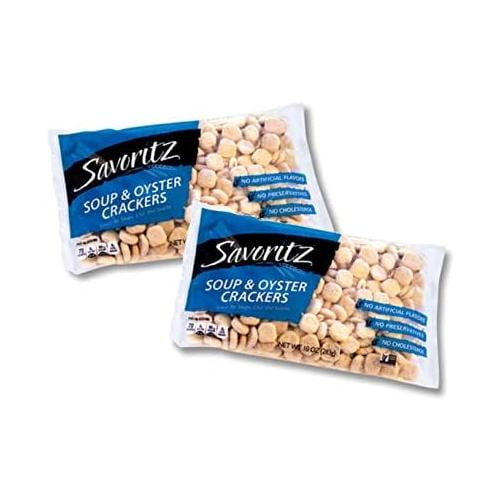 Savoritz Oyster Crackers For Soup, Chili, Etc 2 Pack (10 Oz