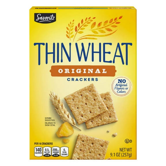 Savoritz Thin Wheat Original - 8.5 oz - (Pack of 1)