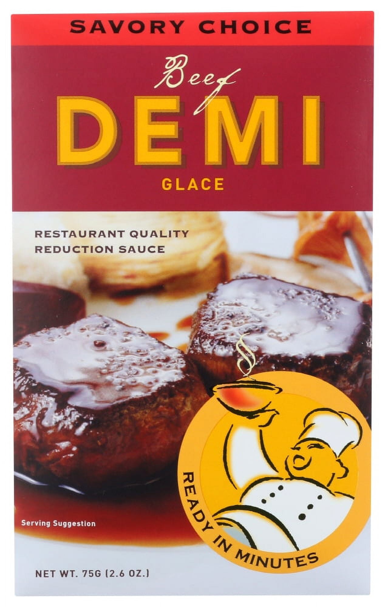Savory Choice Beef Demi Glace , 2.6 Oz