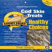 Savory Prime Cod Skin Fish Strips, 8-Ounce