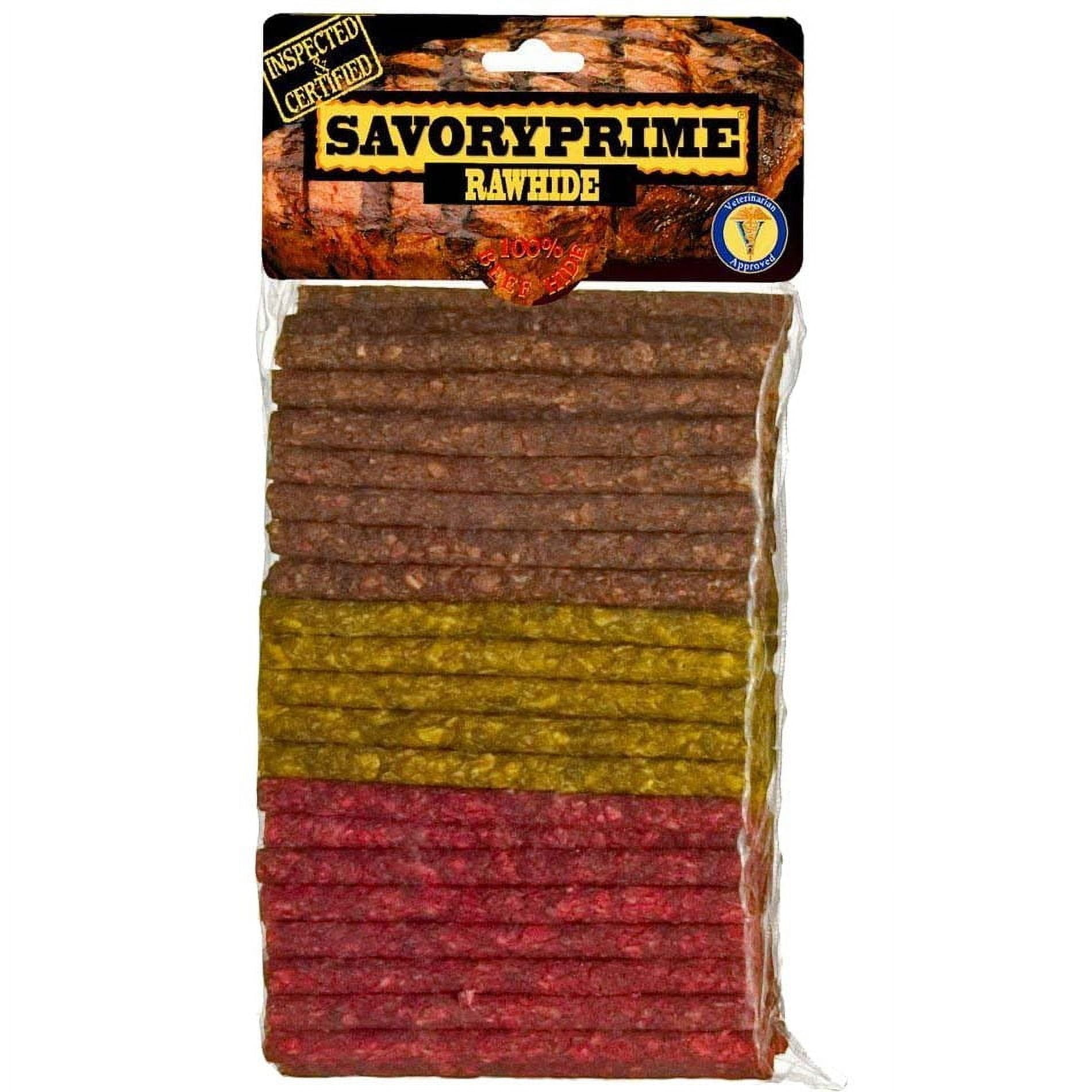 Savory Prime 5" Munchie Sticks Dog Chews, Beef & Chicken, 100 Count