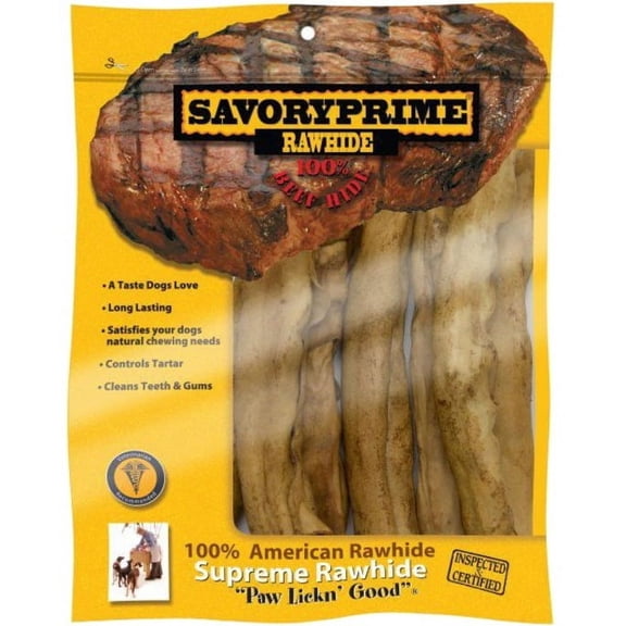 Savory Prime Mini Retriever Rolls Dog Chews, Chicken, 7 Count