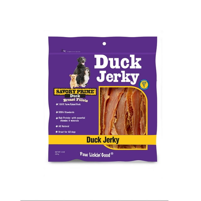Savory Prime Natural Duck Jerky 8 oz.