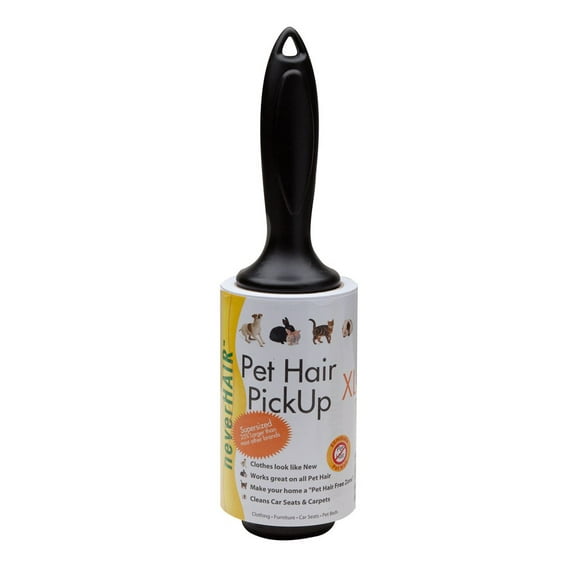 NeverHair Pet Hair Pick Up Roller for Clothing Furniture Carpets Bedding XL