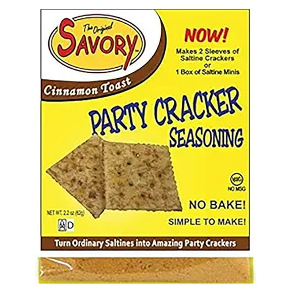 Savory Saltine Seasoning, 2.2 Ounce, Cinnamon Toast, 1 Pack SHO2