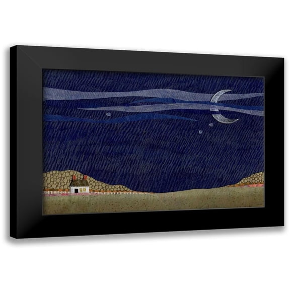 Savory, Susan 18x13 Black Modern Framed Museum Art Print Titled - Tiny House IV