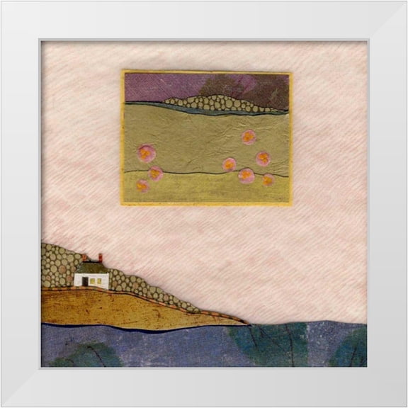 Savory, Susan 20x20 White Modern Wood Framed Museum Art Print Titled - Tiny House I