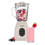 Savour by Tzumi 500W Touchscreen Smoothie Blender   1.5L Ice Crushing Countertop Blender for Smoothies, Sauces, Cocktails and More