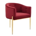 thumbnail image 1 of Savour Tufted Performance Velvet Accent Chair, 1 of 5