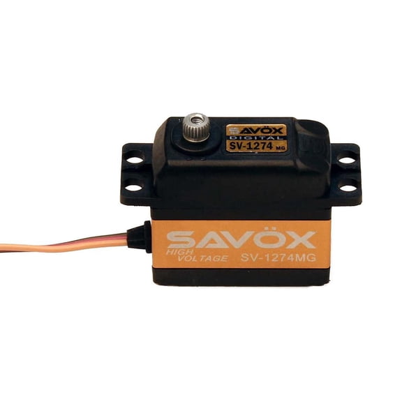 Savox High Voltage Coreless Digital Servo .048/97.2 Std Size 7.4V Car