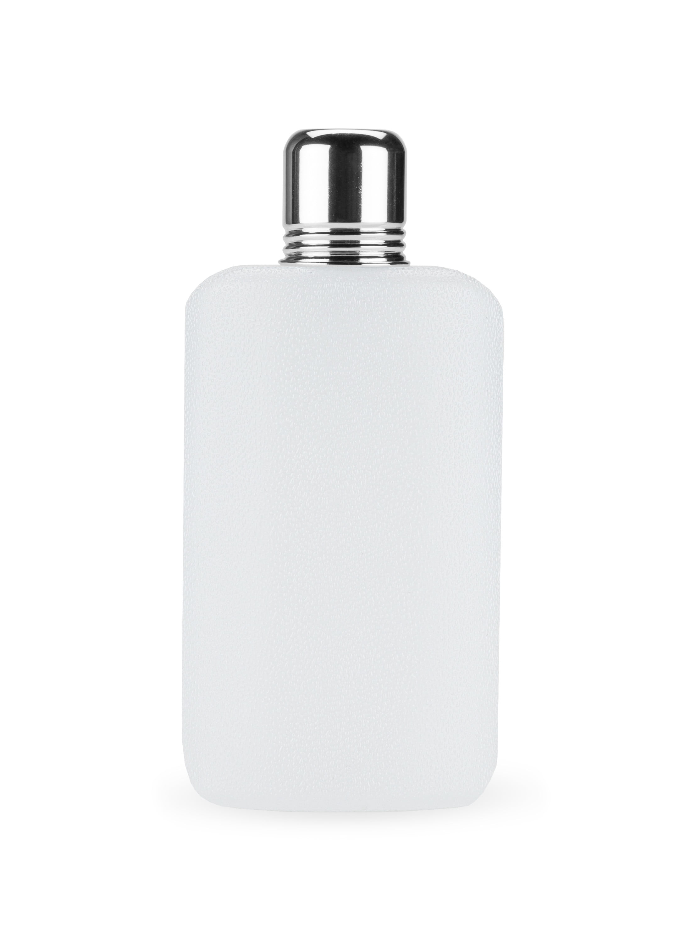 Savoy 10oz Plastic Flask - Aluminum Shot Glass Cap