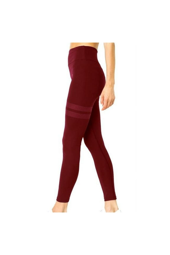 Ashton Leggings  -  Maroon - Small
