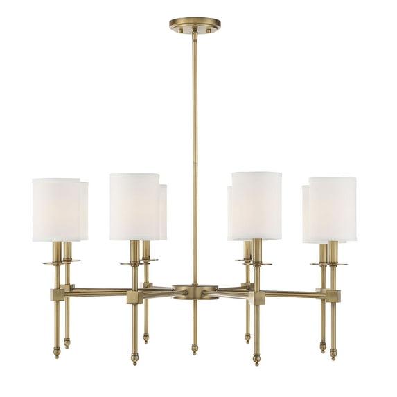 Savoy House 1-306-8-322 Chatham 8 Light Chandelier (34" W x 18"H)