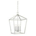thumbnail image 1 of Savoy House 1-321-4-SN Townsend 4 Light Foyer Pendant in a Satin Nickel Finish (17" W x 26" H), 1 of 5