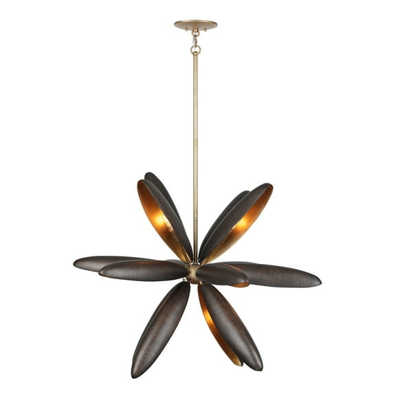 Estrella Del Mar 14-Light Chandelier in Centura with Burnished Gold