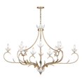 thumbnail image 1 of Muse 12-Light Chandelier in French Gold and White Cashmere by Breegan Jane, 1 of 5