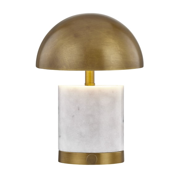 Cora 1-Light Portable Rechargeable LED Table Lamp By Coco & Dash