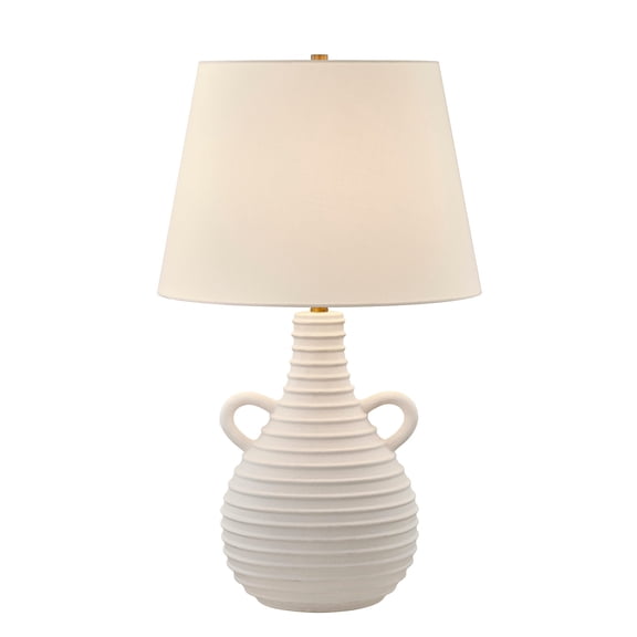 Savoy House 11-CD12 Adrian 32" Tall Led Vase Table Lamp By Coco & Dash - White