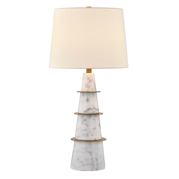 Savoy House 11-Cd13 Duffield 30" Tall Led Buffet Table Lamp By Coco & Dash - White