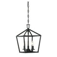 thumbnail image 1 of Savoy House 3-320-3-89 Townsend 3 Light Foyer Pendant in a Matte Black Finish (10" W x 15" H), 1 of 5