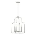 thumbnail image 1 of Satin Nickel Four Light Pendant from the Diplomat Collection, 1 of 5