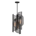 thumbnail image 1 of Hillbourne 3-Light Pendant in Matte Black, 1 of 7