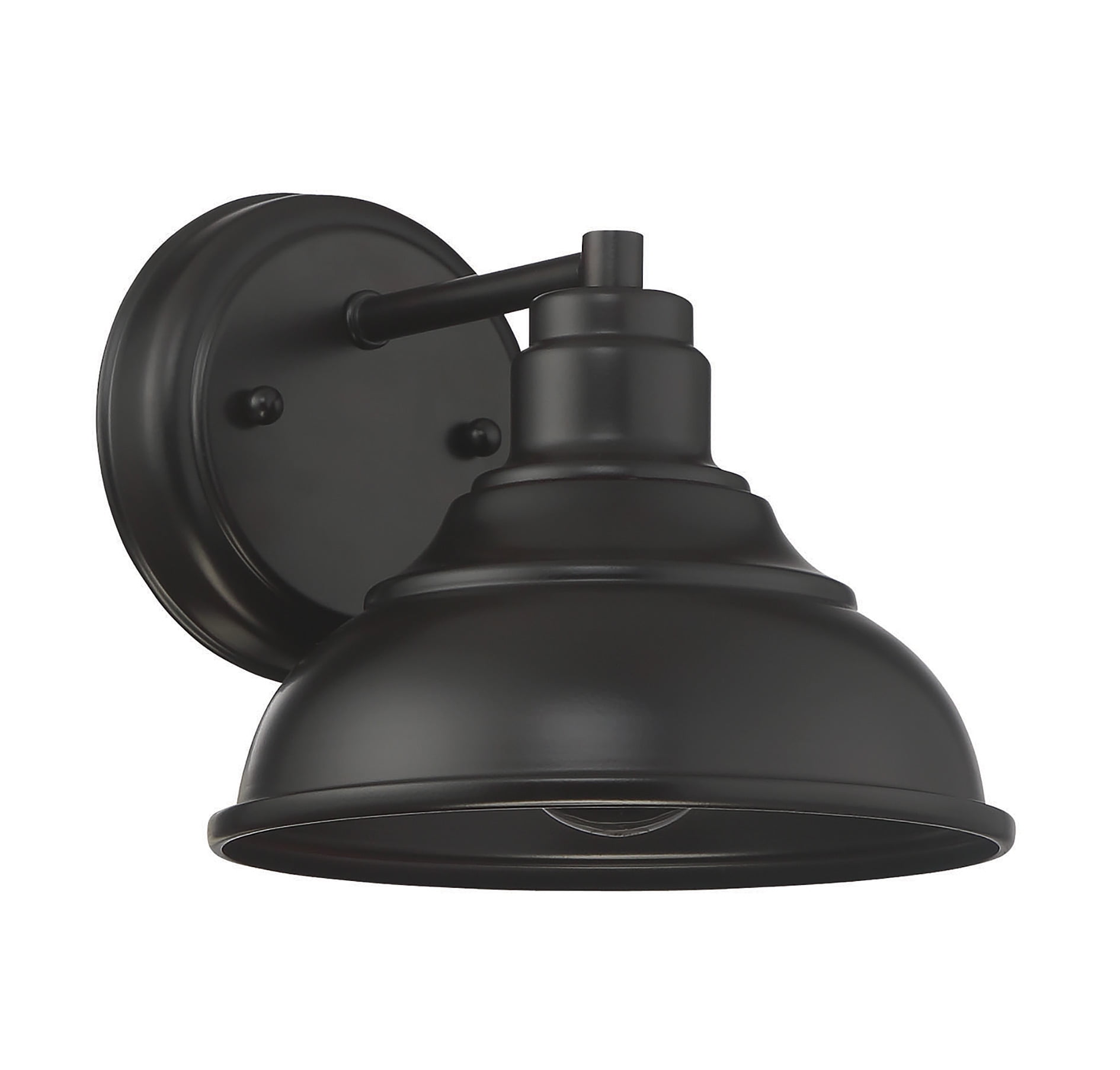 Dunston English Bronze 1-Light Outdoor Wall Lantern