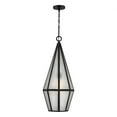thumbnail image 1 of 5-706-BK-Savoy House-Peninsula - 1 Light Outdoor Hanging Lantern In Vintage Style-32.5 Inches Tall and 12 Inches Wide, 1 of 5