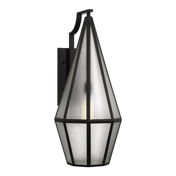 Savoy House - 5-708-BK - Peninsula 1-Light Outdoor Wall Lantern in Matte Black