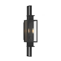 Savoy House - 5-826-BK - Ascott 2-Light Outdoor Wall Lantern in Matte Black