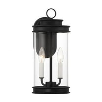 Savoy House - 5-904-BK - Englewood 2-Light Outdoor Wall Lantern in Matte Black