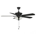 thumbnail image 1 of Savoy House - M2026MBKRV - 52" 2-Light Outdoor Ceiling Fan in Matte Black, 1 of 7