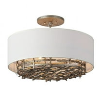 Savoy House - 6-1067-4-10 - Cameo 4-Light Convertible Semi-Flush or Pendant in Campagne Luxe