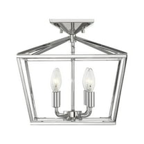 Townsend 4-Light Ceiling Light in Polished Nickel