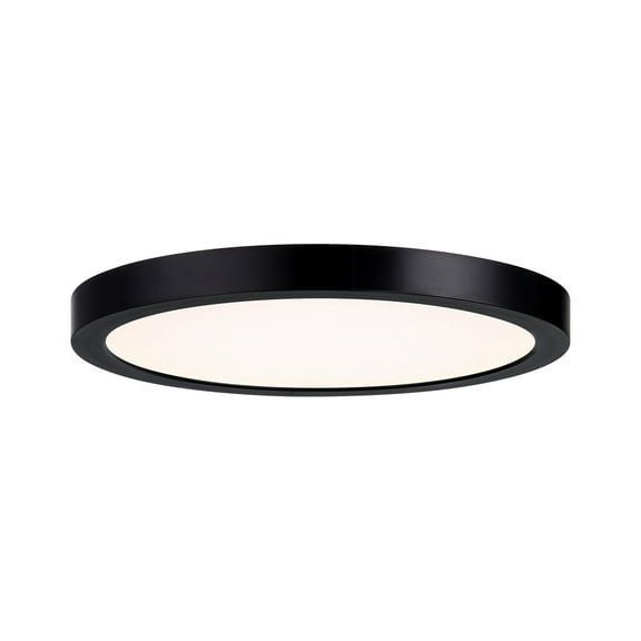 LED Flush Mount in Black
