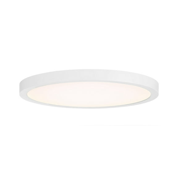 LED Flush Mount in White