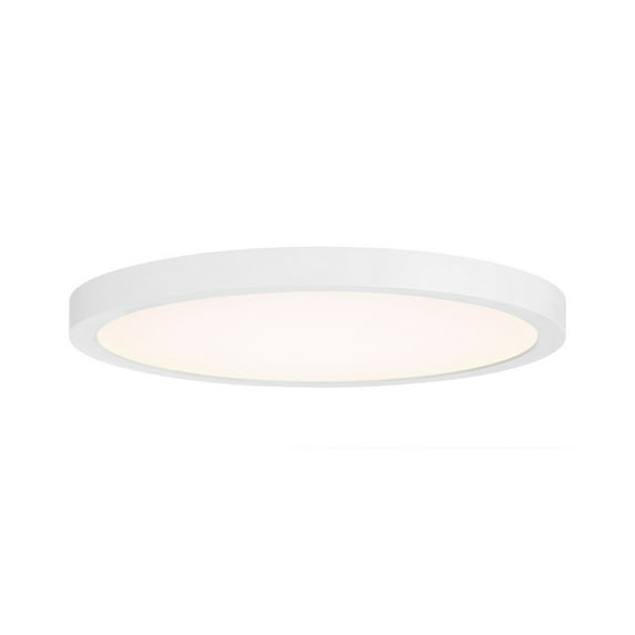 LED Flush Mount in White