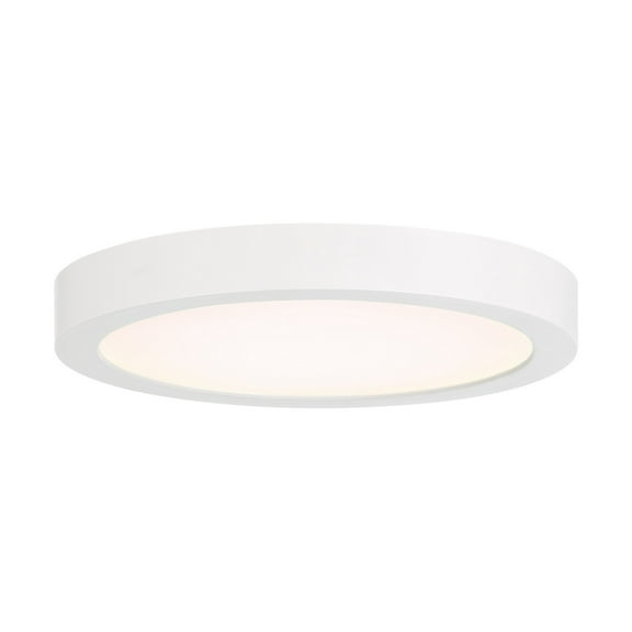 LED Flush Mount in White