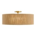 thumbnail image 1 of Maynard 4-Light Ceiling Light in Warm Brass, 1 of 6