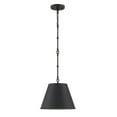 thumbnail image 1 of Savoy House 7-131-1-89 Alden 1 Light Black Pendant (19" W x 13"H), 1 of 4
