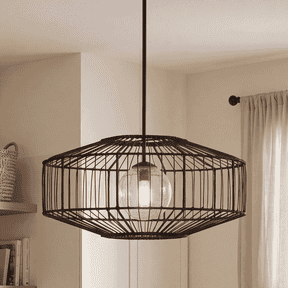 Marcy 1-Light Pendant in Matte Black