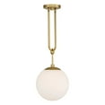thumbnail image 1 of Becker Pendant Light - Mid-Century Elegance in Warm Brass, 1 of 6