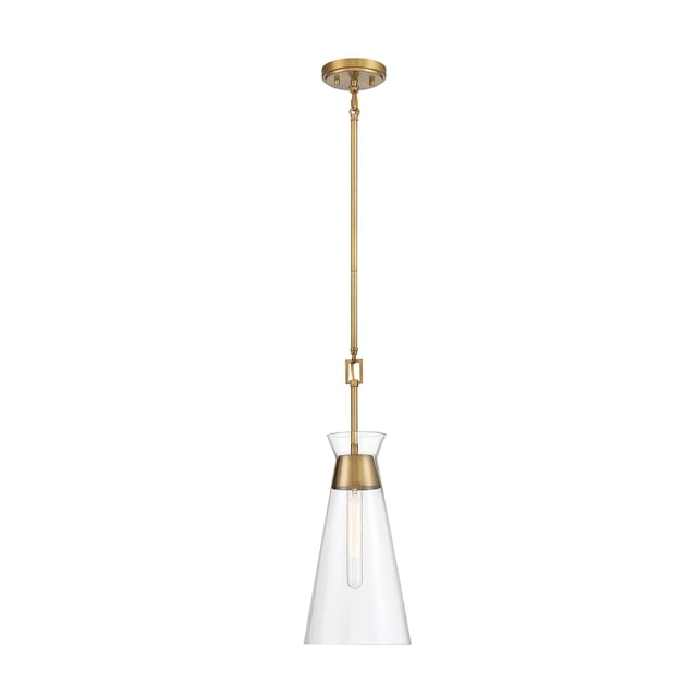 Lakewood Pendant in Warm Brass