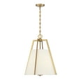 thumbnail image 1 of Elegantly Tailored Mansfield Pendant in Warm Brass, 1 of 6