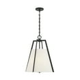thumbnail image 1 of Mansfield 3-Light Pendant in Matte Black, 1 of 6