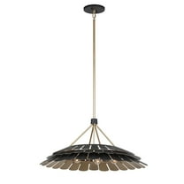 Turaco 6-Light Pendant in Midnight