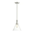 thumbnail image 1 of Drake 1-Light Pendant in Polished Nickel, 1 of 3