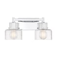 thumbnail image 1 of Dover 2-Light Bathroom Vanity Light in Chrome, 1 of 6